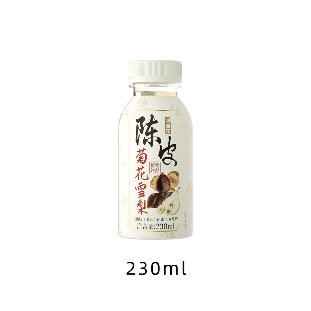 润自在陈皮菊花雪梨水230ml